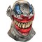 The Costume Center Gray and Red Chopper Clown Halloween Mask Men Costume Accessory
